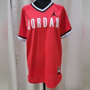 Red Jordan jersey 23